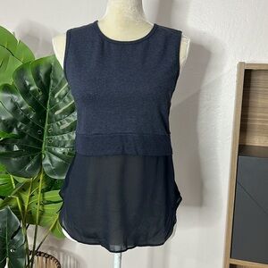 Bailey 44 • silk blend layered sleeveless tank blouse